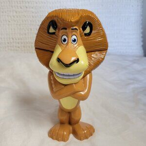 Madagascar Lion Alex Mattel interactive toy arms crossed open mouth 2011 RARE